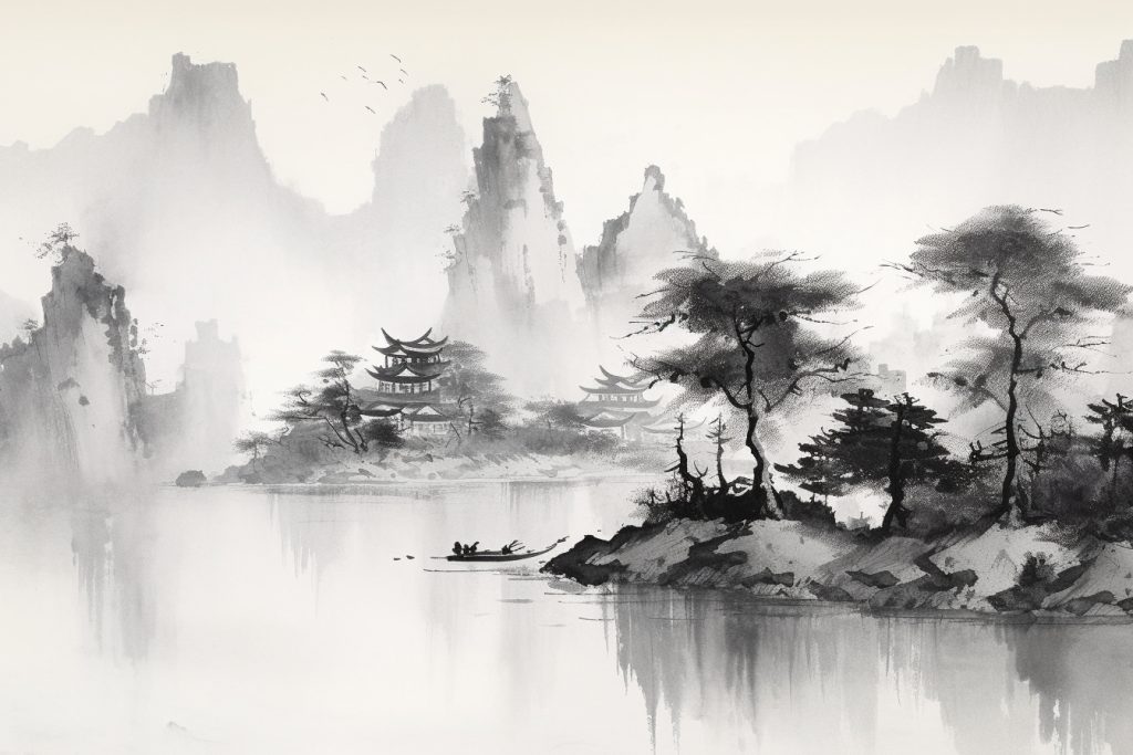 水墨山水